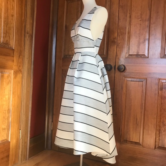 ANGL Dresses & Skirts - HOST PICK! NWOT. Gray/ White Dress